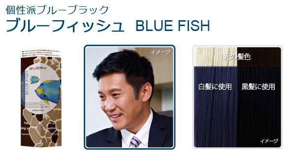 個性派ブルーブラック『ブルーフィッシュ』